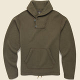 Lewis Sweater Shirt - Olive - RRL - STAG Provisions - Tops - Fleece / Sweatshirt