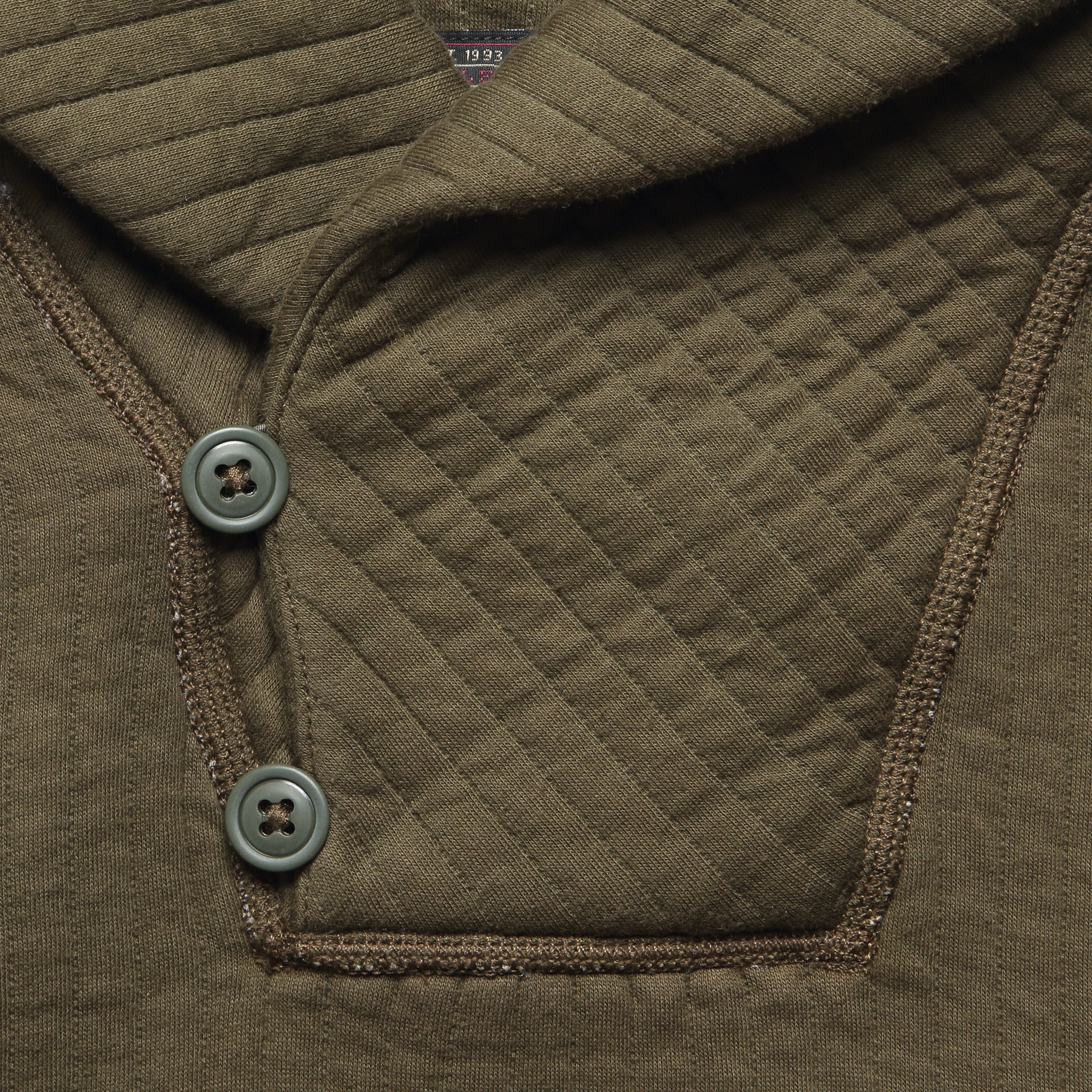 Lewis Sweater Shirt - Olive - RRL - STAG Provisions - Tops - Fleece / Sweatshirt