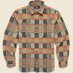 Jacquard Farrell Workshirt - Multi - RRL - STAG Provisions - Tops - L/S Woven - Other Pattern