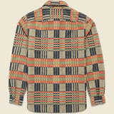 Jacquard Farrell Workshirt - Multi - RRL - STAG Provisions - Tops - L/S Woven - Other Pattern