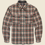 Trek Workshirt - Green - RRL - STAG Provisions - Tops - L/S Woven - Plaid