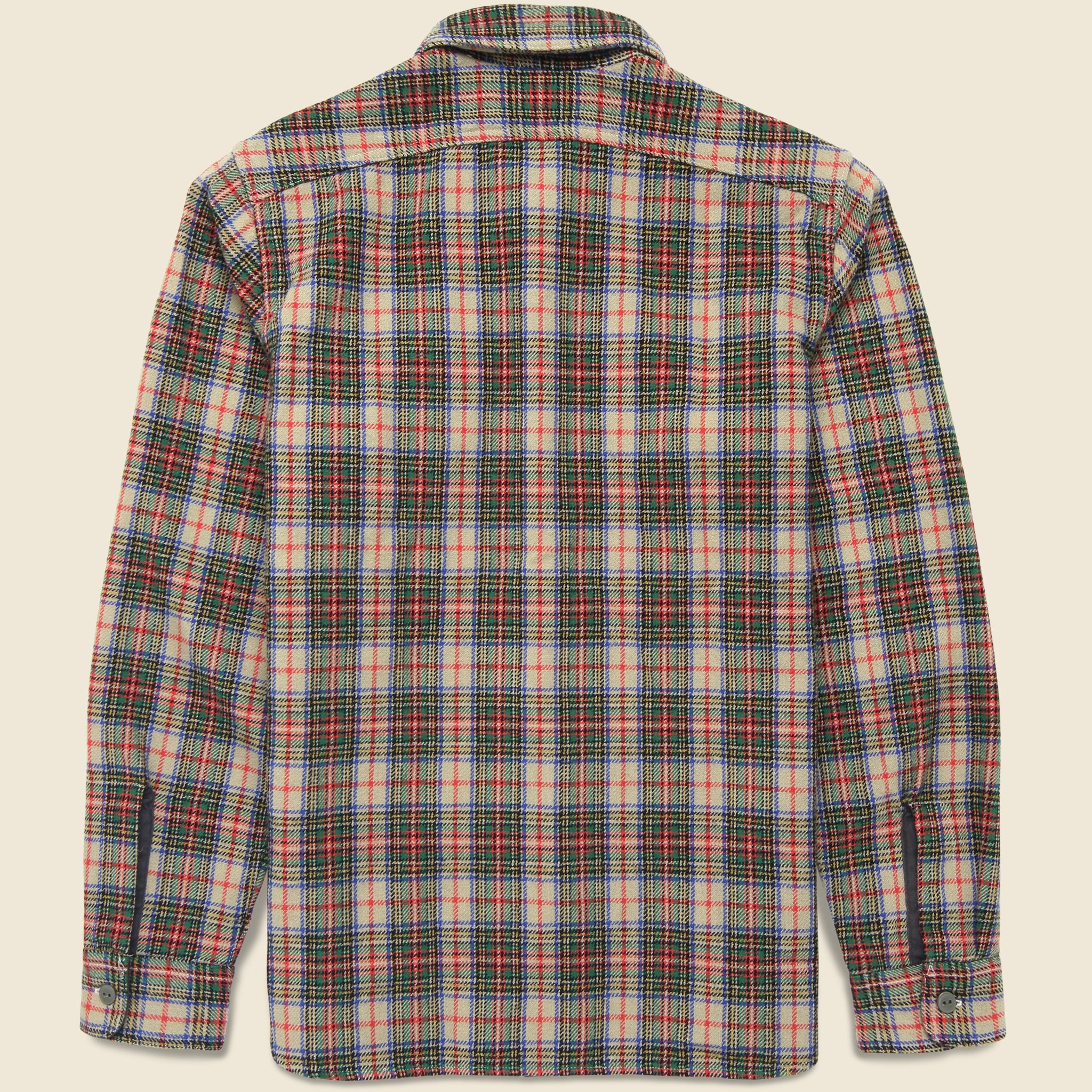 
                          Trek Workshirt - Green - RRL - STAG Provisions - Tops - L/S Woven - Plaid
                        