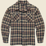 Monterey Camp Shirt - Navy - RRL - STAG Provisions - Tops - L/S Woven - Plaid