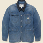 Canvas Ellis Jacket - Navy - RRL - STAG Provisions - Outerwear - Coat / Jacket