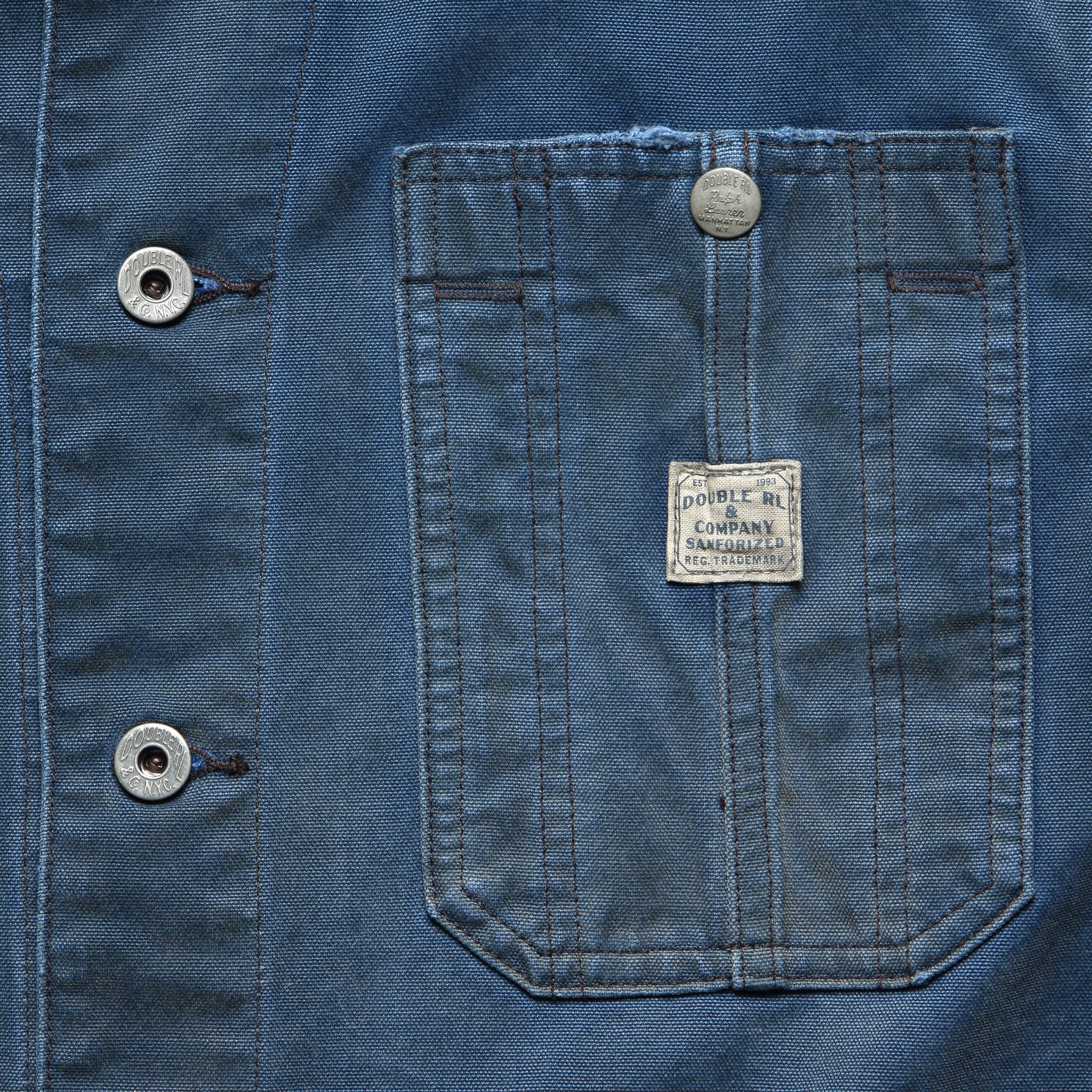 
                          Canvas Ellis Jacket - Navy - RRL - STAG Provisions - Outerwear - Coat / Jacket
                        