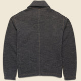 Browns Beach Fleece Jacket - Charcoal - RRL - STAG Provisions - Outerwear - Coat / Jacket