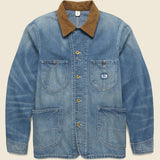 Denim Stockton Jacket - Wrightsville Wash - RRL - STAG Provisions - Outerwear - Coat / Jacket