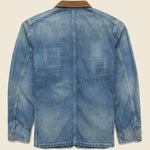 Denim Stockton Jacket - Wrightsville Wash - RRL - STAG Provisions - Outerwear - Coat / Jacket