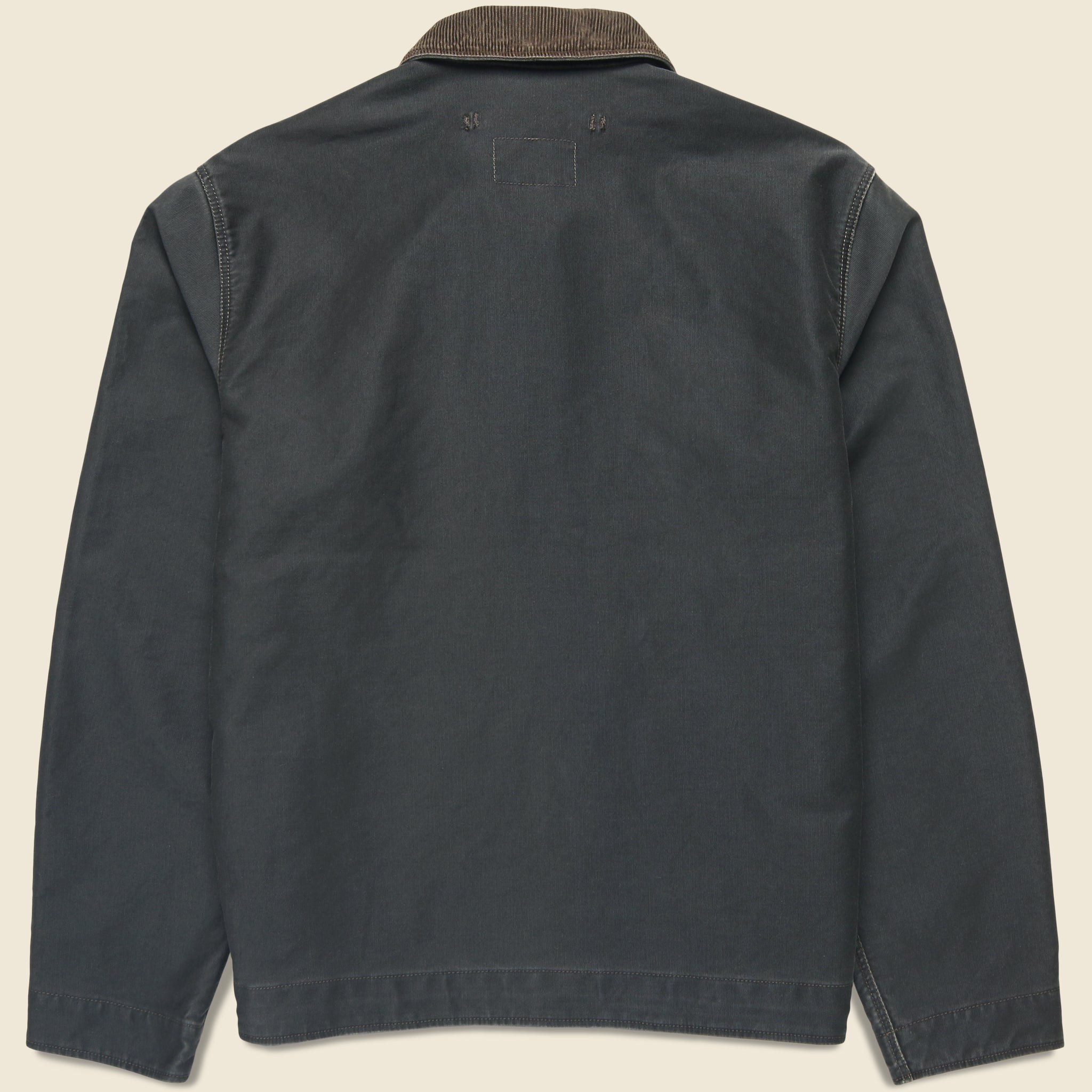 Corduroy Collar Deck Jacket - Black - RRL - STAG Provisions - Outerwear - Coat / Jacket