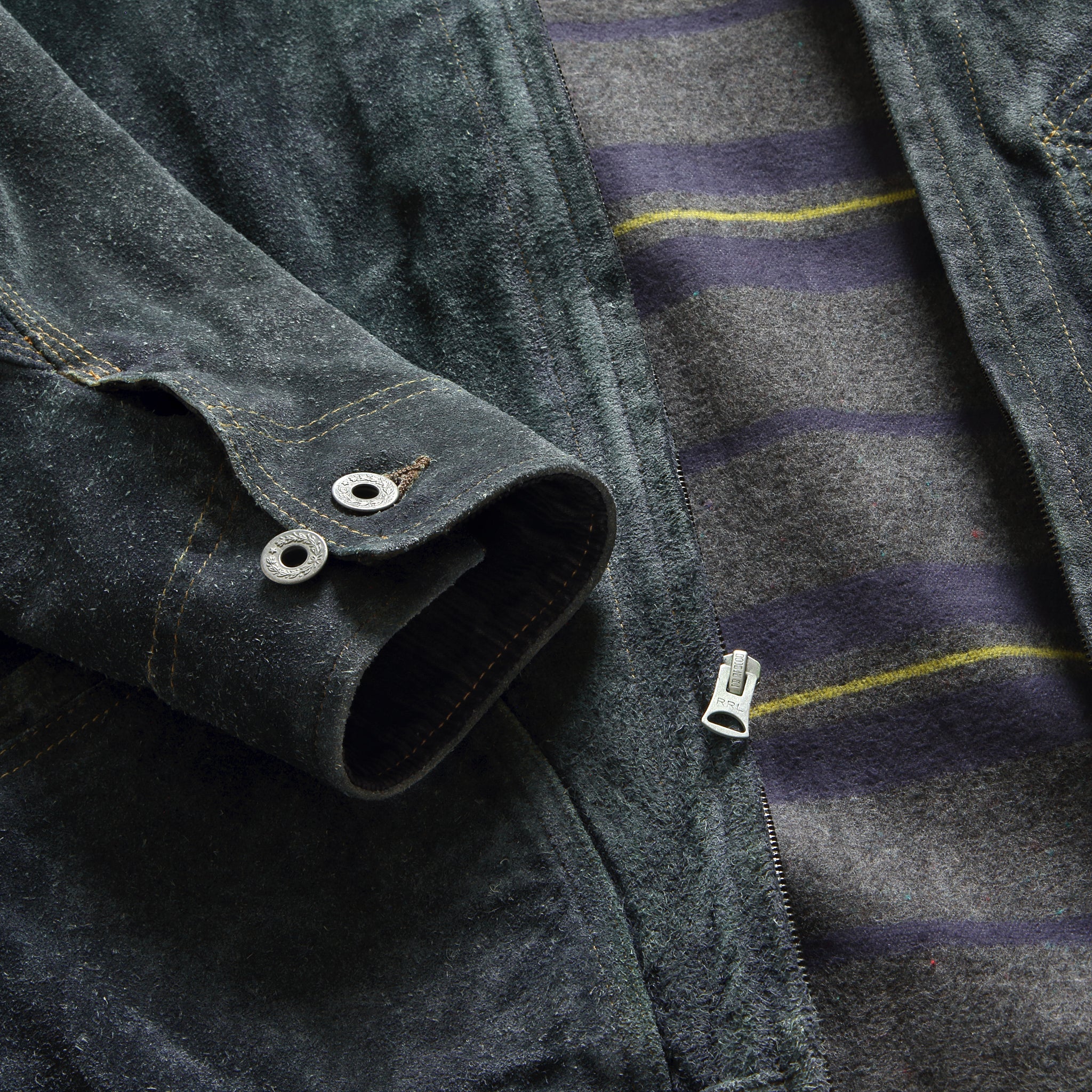 
                          Roughout Chrysler Jacket - Indigo - RRL - STAG Provisions - Outerwear - Coat / Jacket
                        