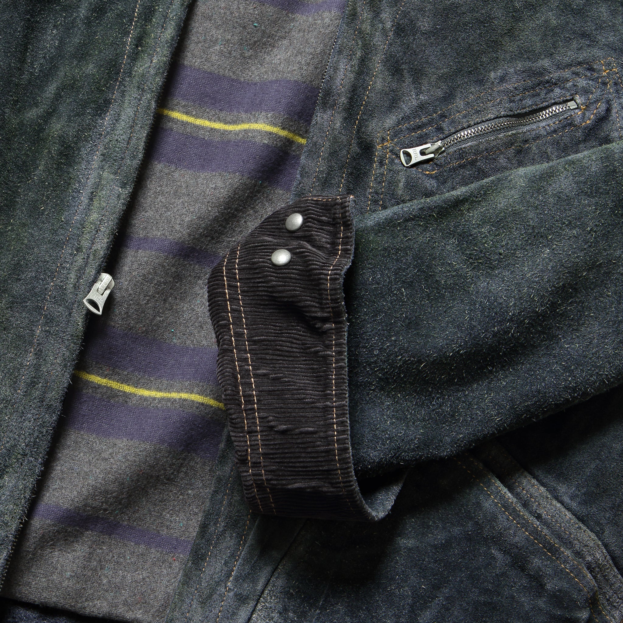 
                          Roughout Chrysler Jacket - Indigo - RRL - STAG Provisions - Outerwear - Coat / Jacket
                        