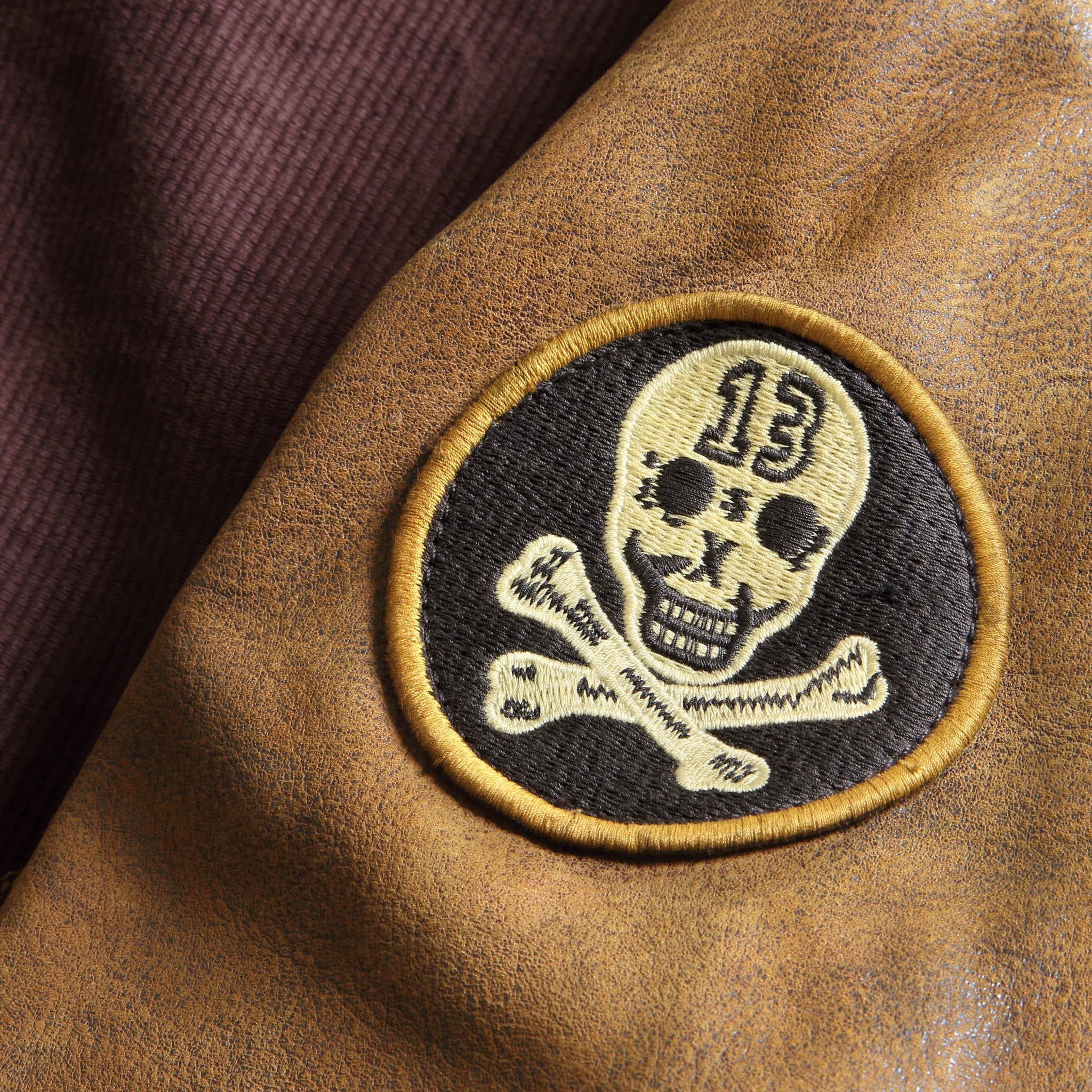 
                          Hendee Bomber Jacket - Burgundy
                        