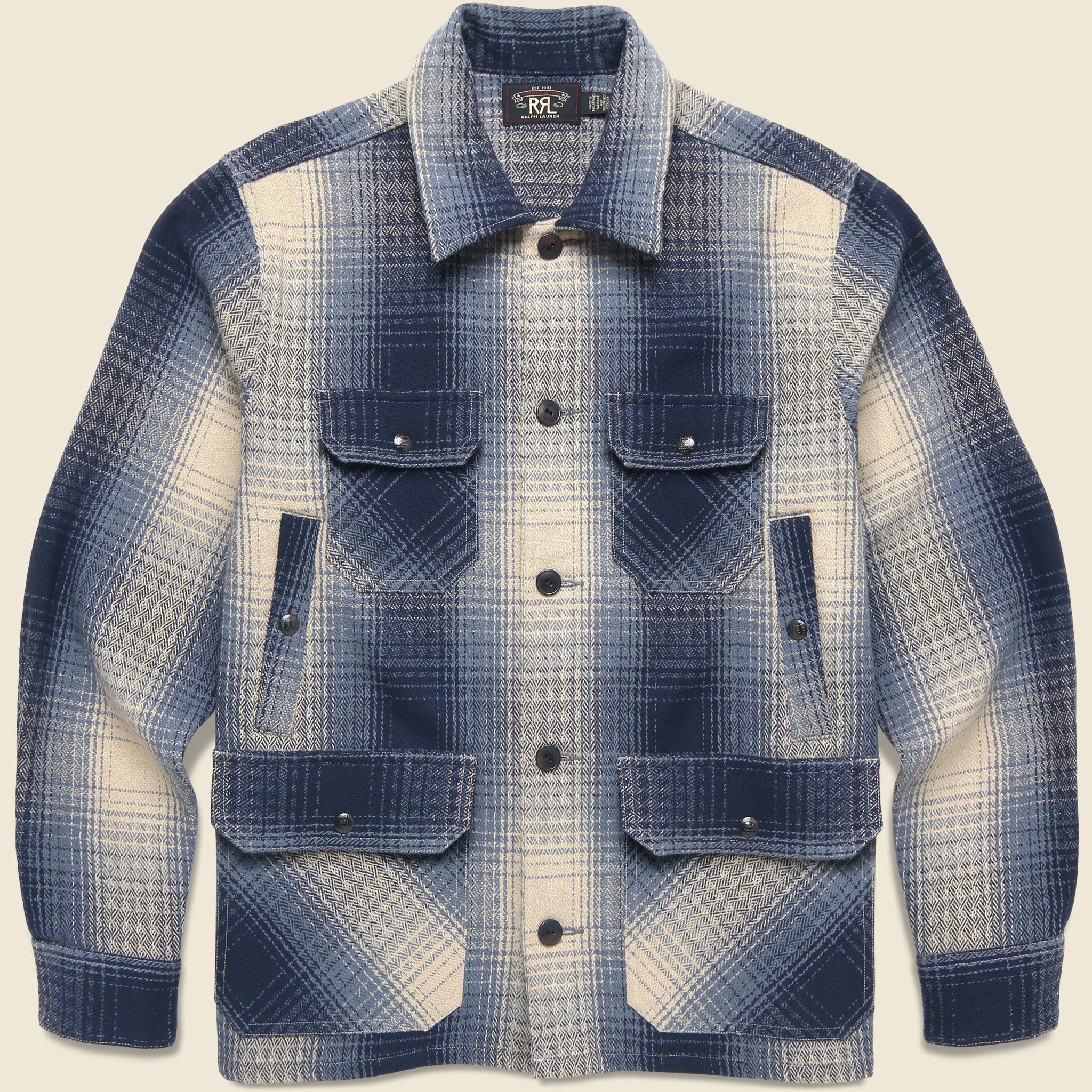 Ruddick Cruiser - Blue - RRL - STAG Provisions - Outerwear - Shirt Jacket