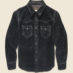 Willett Suede Shirt Jacket - Black - RRL - STAG Provisions - Outerwear - Shirt Jacket