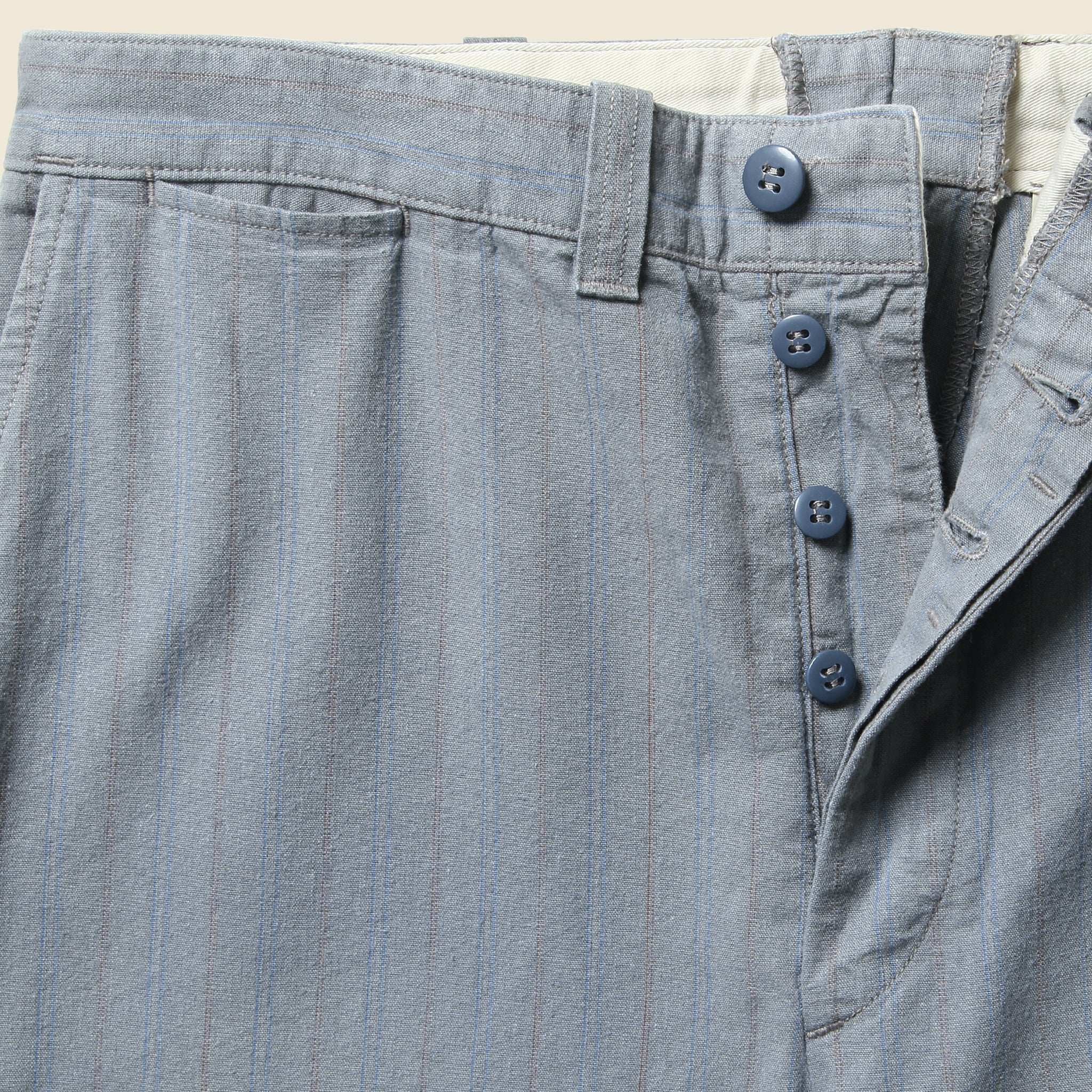 
                          Striped Maitland Chino - Navy - RRL - STAG Provisions - Pants - Twill
                        