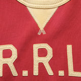 Logo Sweatshirt - Red - RRL - STAG Provisions - Tops - Fleece / Sweatshirt