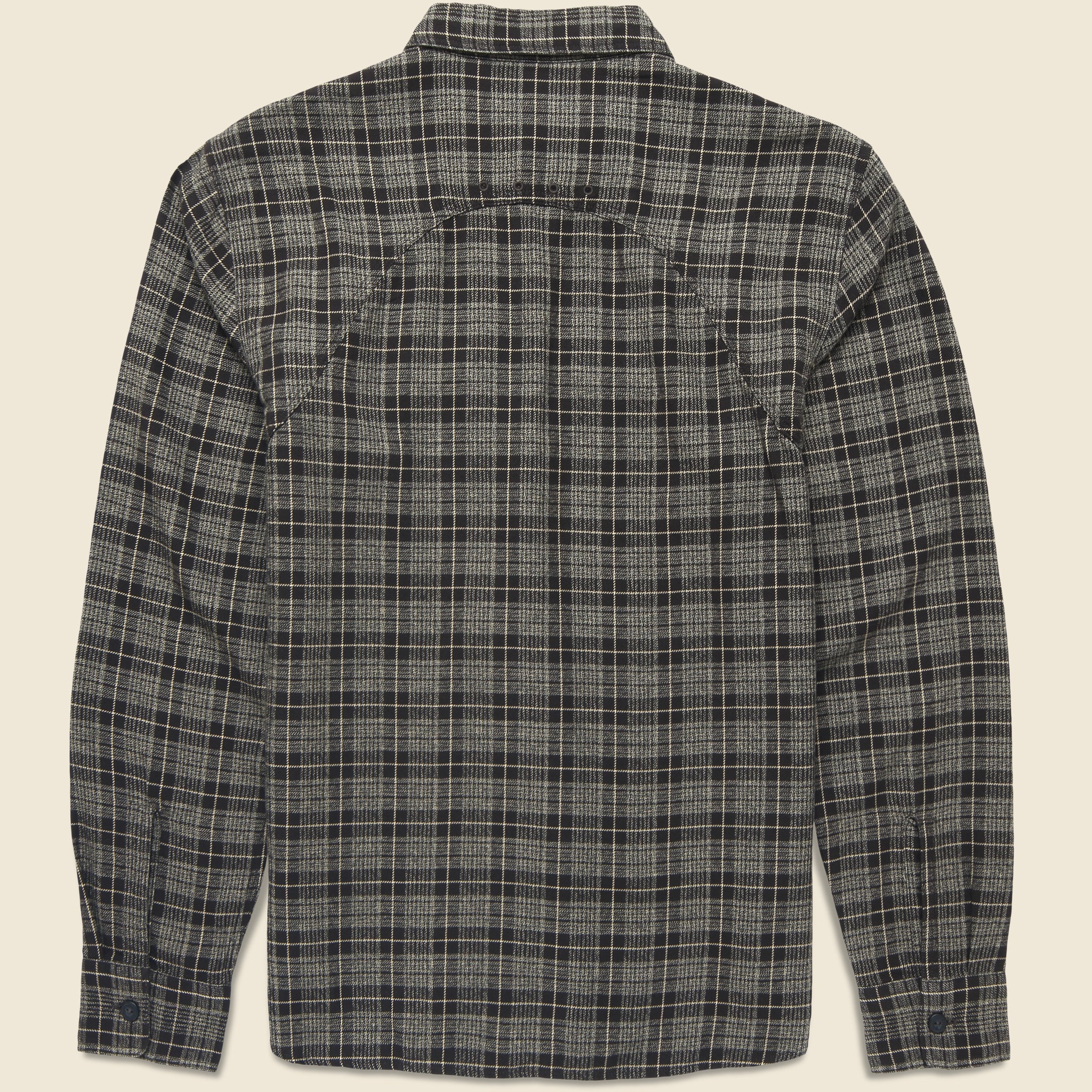
                          Eaton Sport Shirt - Grey - RRL - STAG Provisions - Tops - L/S Woven - Plaid
                        