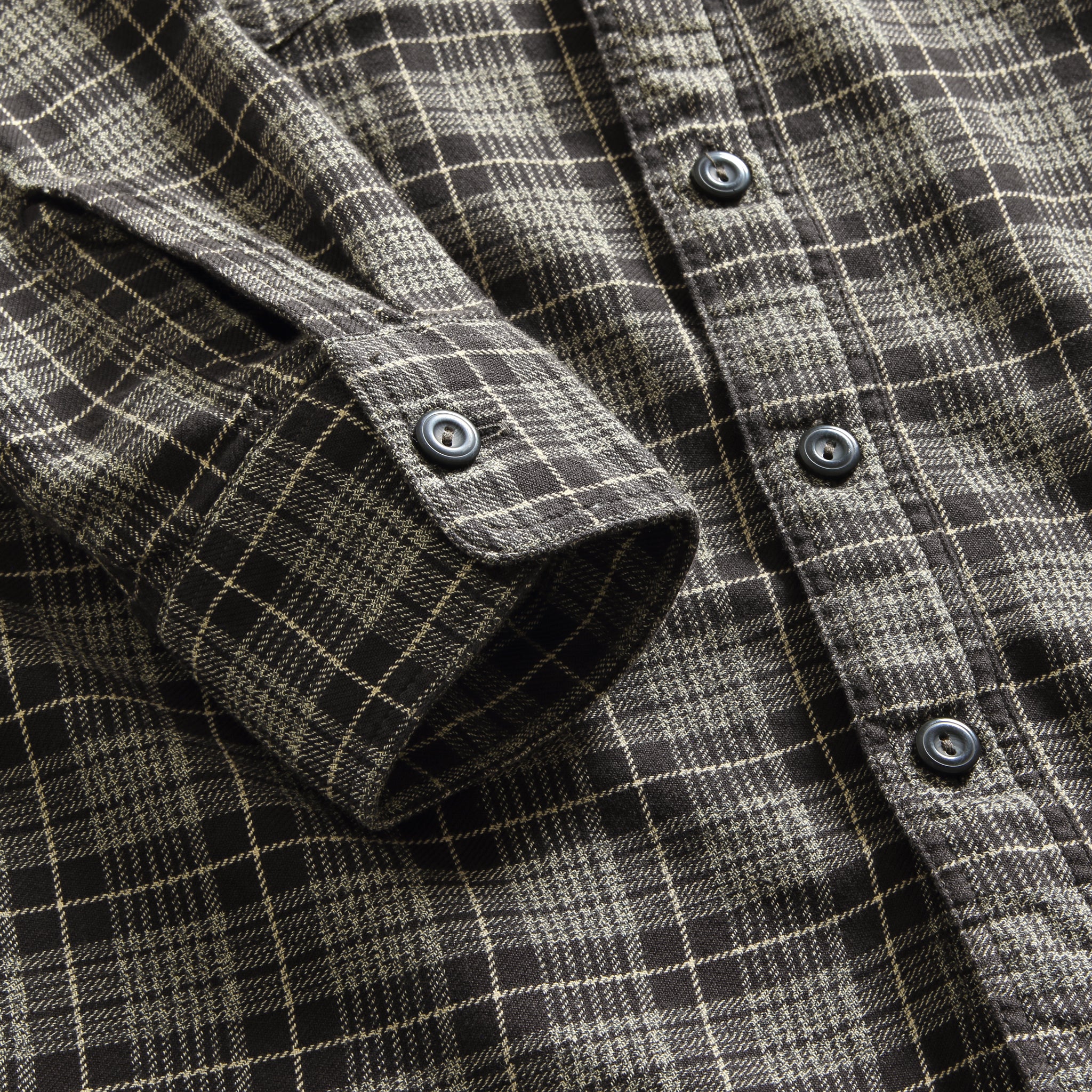 
                          Eaton Sport Shirt - Grey - RRL - STAG Provisions - Tops - L/S Woven - Plaid
                        