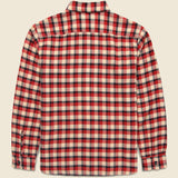 Matlock Twill Workshirt - Red - RRL - STAG Provisions - Tops - L/S Woven - Plaid