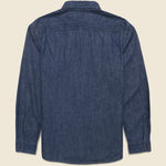 Craftsman Denim Workshirt - Indigo Rinse - RRL - STAG Provisions - Tops - L/S Woven - Solid