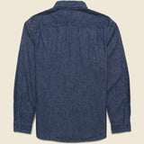 Craftsman Denim Workshirt - Indigo Rinse - RRL - STAG Provisions - Tops - L/S Woven - Solid