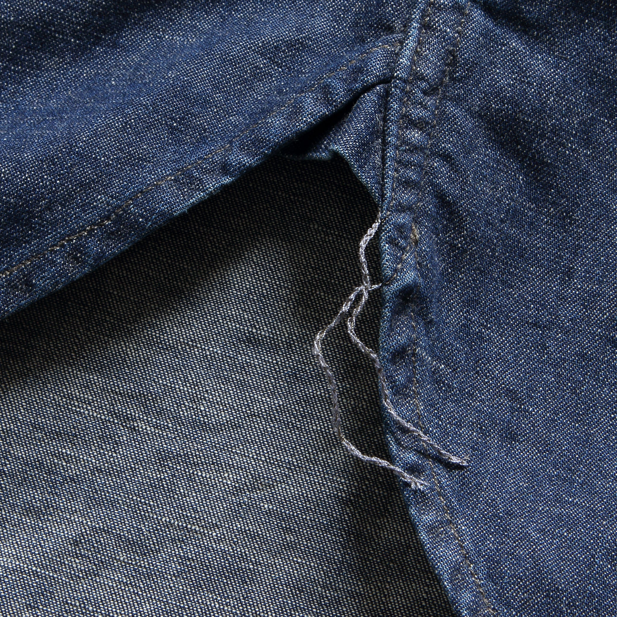 
                          Craftsman Denim Workshirt - Indigo Rinse - RRL - STAG Provisions - Tops - L/S Woven - Solid
                        