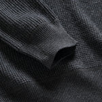 Waffle Knit Sweater - Black - RRL - STAG Provisions - Tops - Sweater