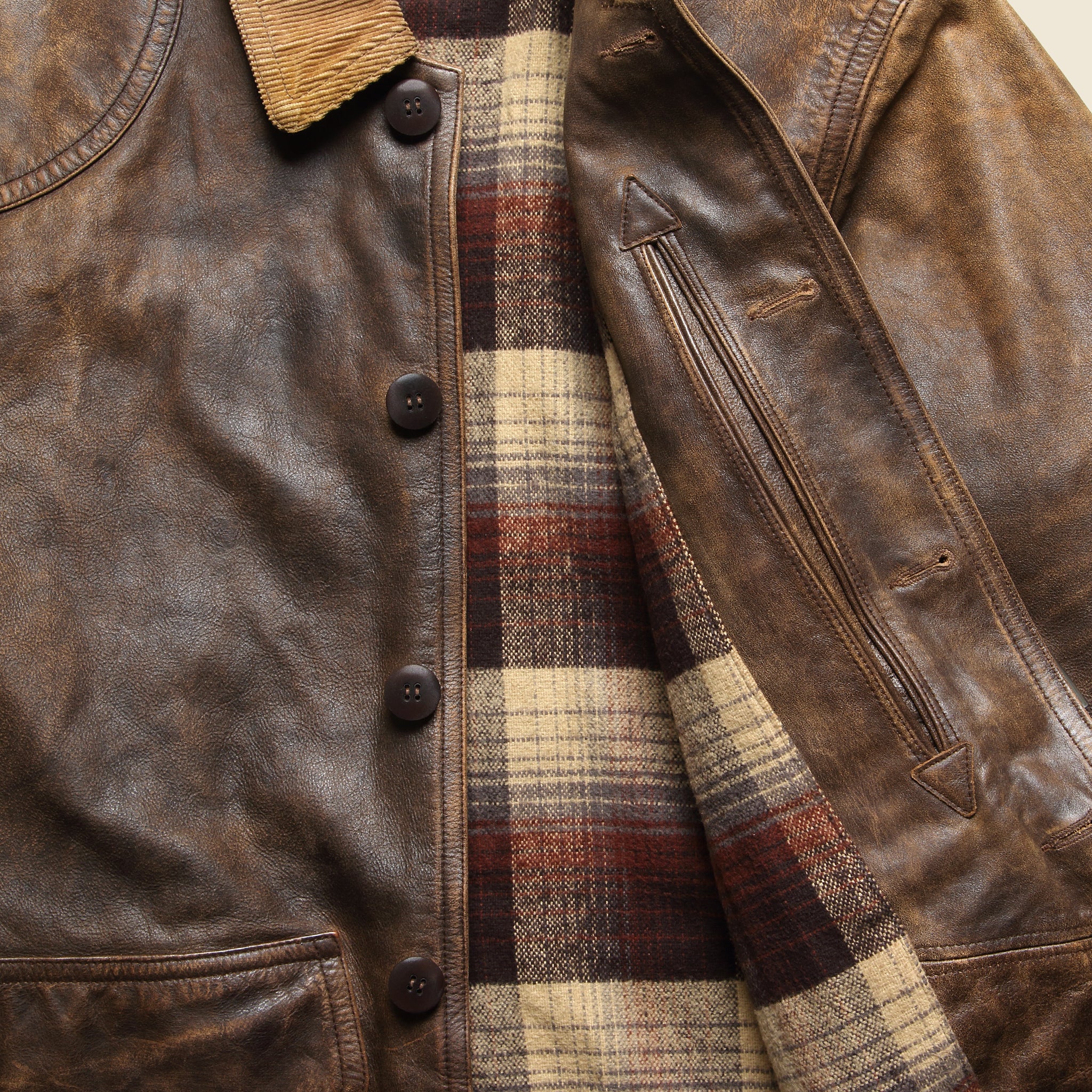 
                          Libby Moto Jacket - Brown
                        
