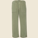 Cotton Herringbone Pant - Green - RRL - STAG Provisions - Pants - Twill
