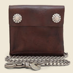 Concha Ryder Wallet - Brown - RRL - STAG Provisions - Accessories - Wallets