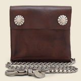Concha Ryder Wallet - Brown - RRL - STAG Provisions - Accessories - Wallets