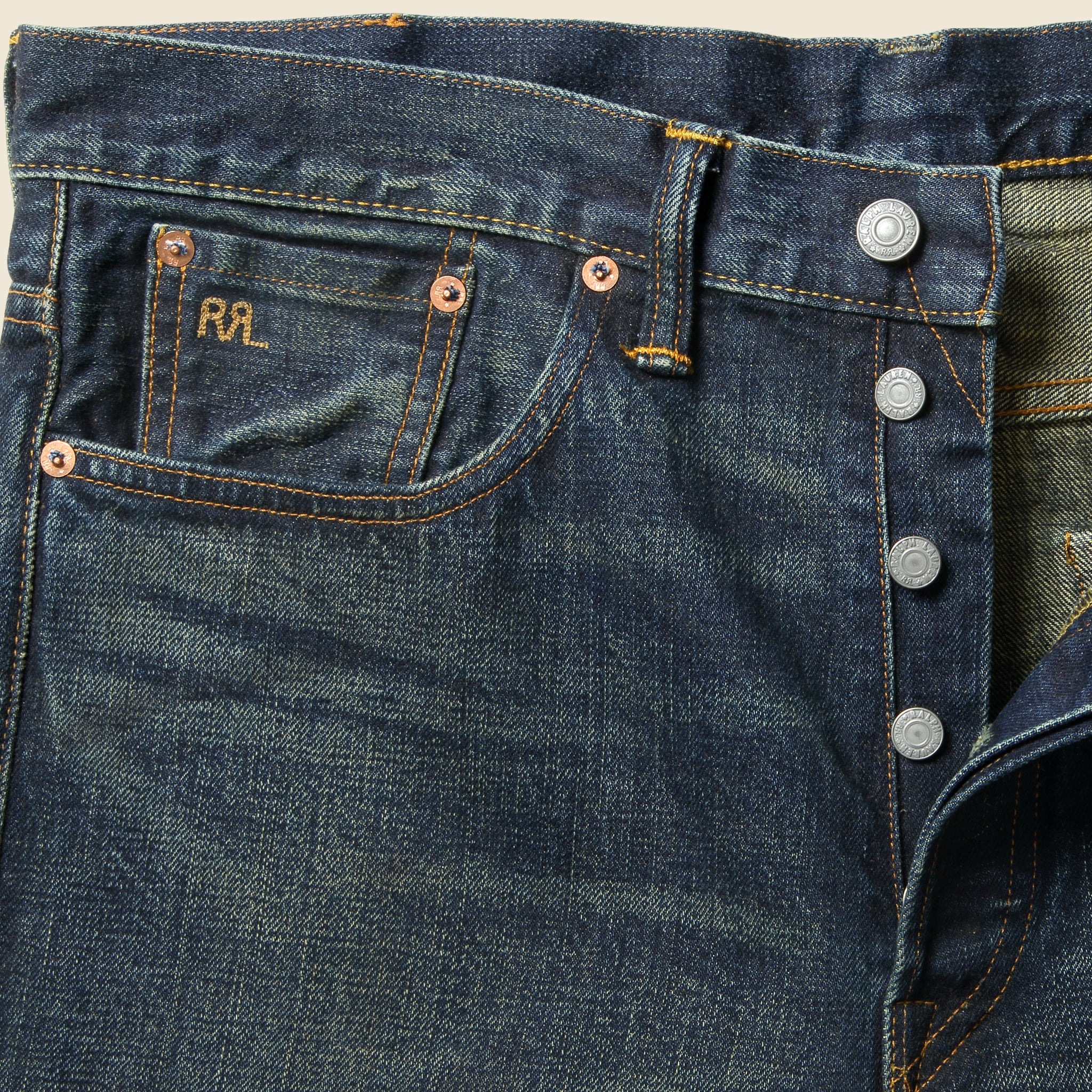 Vintage 5 Pocket Jean - Givins - RRL - STAG Provisions - Pants - Denim