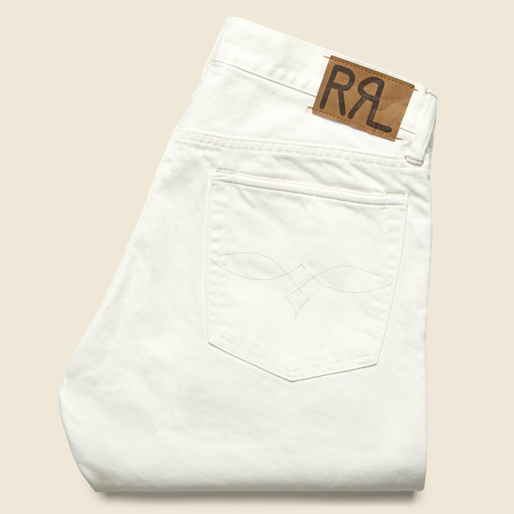 Slim Fit Jean - Whitestone Wash - RRL - STAG Provisions - Pants - Denim