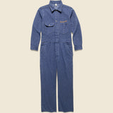 Jasper Twill HD Coverall - Navy/White - RRL - STAG Provisions - Pants - Jumpsuit