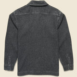 Jaspé Shawl Collar Shirt Jacket - Black - RRL - STAG Provisions - Tops - L/S Woven - Overshirt