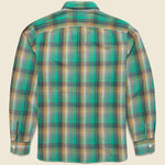 Preston Workshirt - Green/Yellow - RRL - STAG Provisions - Tops - L/S Woven - Plaid
