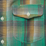 Preston Workshirt - Green/Yellow - RRL - STAG Provisions - Tops - L/S Woven - Plaid