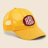 Nylon Mesh Logo Trucker Hat - Antique Gold - RRL - STAG Provisions - Accessories - Hats