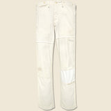 Mathieu Work Pant - Repaired Off White - RRL - STAG Provisions - Pants - Twill