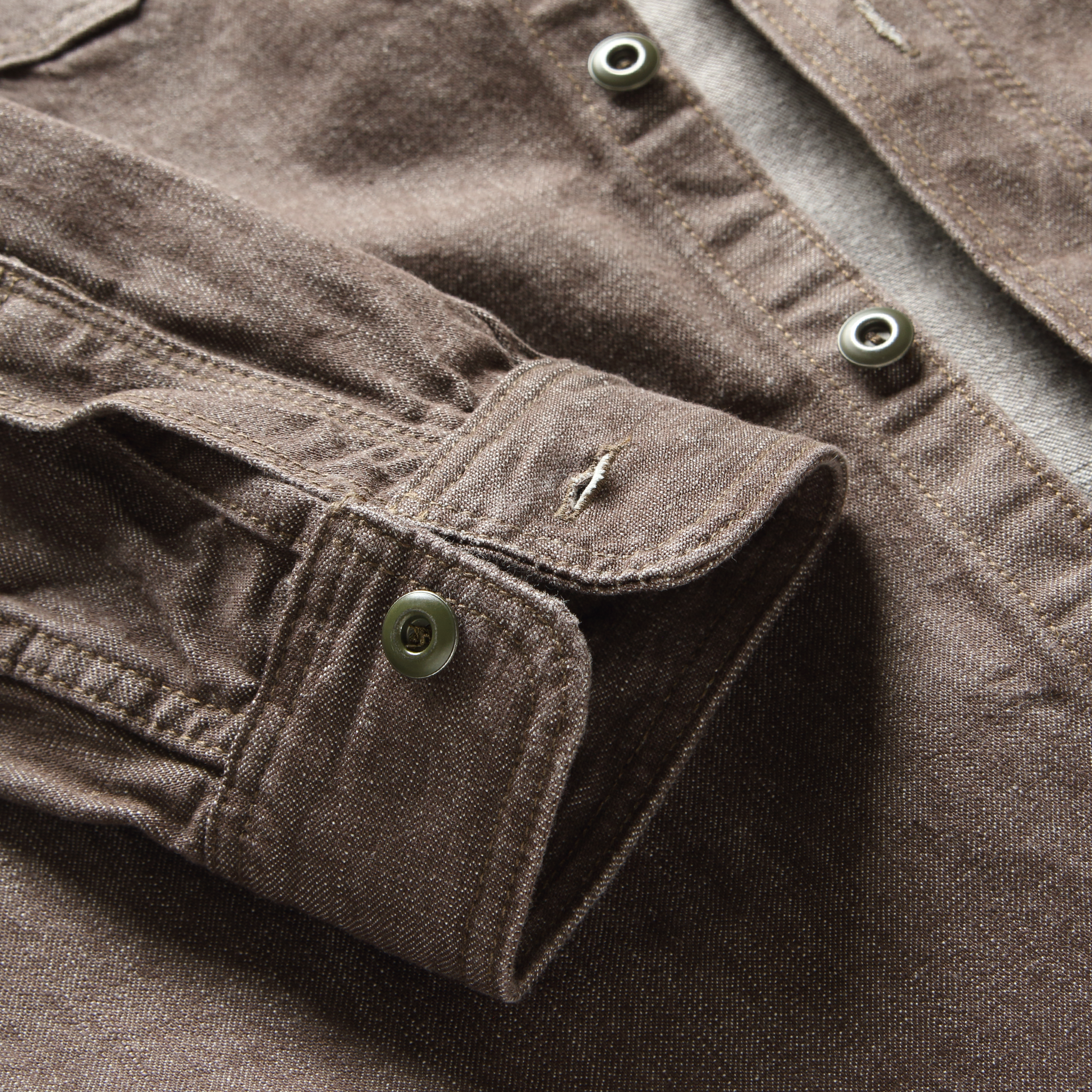 
                          Harvest Workshirt - Brown - RRL - STAG Provisions - Tops - L/S Woven - Solid
                        