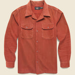 Holmes Camp Shirt - Brick - RRL - STAG Provisions - Tops - L/S Woven - Solid
