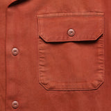 Holmes Camp Shirt - Brick - RRL - STAG Provisions - Tops - L/S Woven - Solid