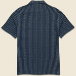 Jervis Camp Shirt - Indigo - RRL - STAG Provisions - Tops - S/S Woven - Other Pattern