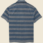 Jasper Camp Shirt - Indigo - RRL - STAG Provisions - Tops - S/S Woven - Stripe