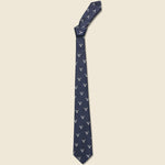 Steer Head Skull Tie - Navy - RRL - STAG Provisions - Accessories - Ties