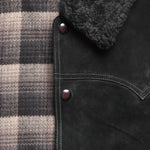 Cody Roughout Suede Jacket - Black - RRL - STAG Provisions - Outerwear - Coat / Jacket