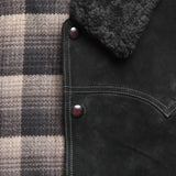 Cody Roughout Suede Jacket - Black - RRL - STAG Provisions - Outerwear - Coat / Jacket