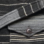 Virgil Jacquard Coat - Black Stripe - RRL - STAG Provisions - Outerwear - Coat / Jacket