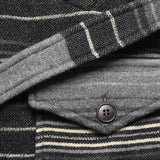 Virgil Jacquard Coat - Black Stripe - RRL - STAG Provisions - Outerwear - Coat / Jacket