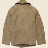 Leahy Junglecloth Peacoat - Olive - RRL - STAG Provisions - Outerwear - Coat / Jacket